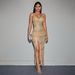 Women's Clothing sexy elegant dress sequined backless slim suspender long dress_ecoleips.com