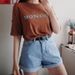 2025s Summer Korean Style New Rolled Hem Student Casual High Waist Shorts Jeans Women's Pants_ecoleips.com