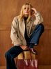 K Casual Minimalist Jacket, Long Sleeved Single Breasted Jacket_ecoleips.com