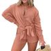 Women's Short-Sleeved Shirt With Distressed Fabric And High-Waisted Shorts A Stylish Casual Two-Piece Set_ecoleips.com