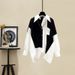 Women's Clothing New Style Fashionable Patchwork Shirt Top Slim All Match Jeans Two Piece Suit Trendy_ecoleips.com