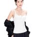 White Lace Camisole Women, Spring And Summer Slim Fit Inner Base Layer, Wear, Pure Cotton Top, Hot Girl Style, Suitable_ecoleips.com
