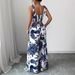 Women's Clothing Women's Summer Style Printed Camisole Set Clothing Casual Long Sleeve High Waist Pants For Formal & Casual_ecoleips.com
