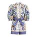 Women's Clothing Spring And Summer New Printed Lace Up Jumpsuit_ecoleips.com