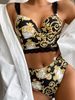Women's Clothing Split Swimsuit Lace Strap Bikini_ecoleips.com