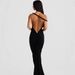 Women's Clothing Sexy Slim Tight Halter Neck Large Backless Pleated Hip Sexy Long Dress_ecoleips.com