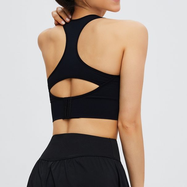 Clearance Item, No Returns Or Exchanges, Seamless Beauty-back Women's Bra, High-intensity Running And Fitness Tank Top_ecoleips.com