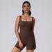 Women’s Clothing Tight Quick Drying Yoga Bodysuit Beautiful Back Yoga Clothes Women's Slimming Belly Thread Shorts Sports Fitness Clothes_ecoleips.com
