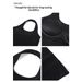 Black Halter Neck Camisole Chest Pads Women, 2026 New Summer Style, Suitable For Outerwear, Pure And Alluring, With_ecoleips.com