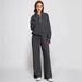 Premium Zip-Up Tracksuit Set For Women - Oversized Hoodie & Wide-Leg Joggers (3XL Plus Size, 10 Trend Colors, Breathable Poly-Spandex Blend)_ecoleips.com