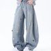 High-Waisted Floral Embroidered Straight Leg Jeans – Oversized Boyfriend Fit With Floor-Length Hem (Black/Blue, S-3XL)_ecoleips.com