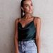 2026 White Women Silk-Like Satin Tops Stye New Collect Summer Sexy Tank For Ladies Strappy Camisole T-Shirts Grunge Femme Clothe_ecoleips.com