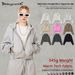 Women's Fleece Lined Hooded Cardigan Sweatshirt Zipper Loose Fit Long Sleeve Autumn Trendy Solid Color Brand_ecoleips.com