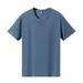 Pure Cotton T-shirt Women's Front Shoulder White Short-sleeved Summer New Round Neck Thin Simple Versatile Bottom T-shirt_ecoleips.com