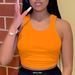 Women's Clothing Plus Size Camisole Sports Vest Top Women's Stretchy Racerback Tank Top - Breathable Workout & Casual Wear - Black, White, Orange_ecoleips.com