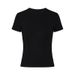 Women's Clothing White Short Sleeved Women's Winter Plus Velvet Slim Fit Hot Girl Short Bottoming Shirt Summer Round Neck Inner Wear_ecoleips.com