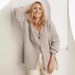 Women's Clothing V Neck Slim Knitted Cardigan Autumn New Temperament Sweater Jacket Tops_ecoleips.com