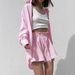 Women's Clothing Pure Cotton Shirt Set Casual Lace Trim Spring Summer Fashion Shorts Outfit_ecoleips.com