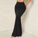 Women's Clothing Women's High Waist Slim Fit Fishtail Skirt Casual Autumn Winter For Formal & Casual For Women_ecoleips.com