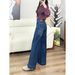 Jiawei 2025 Autumn Stretchy Flared For Women, Vintage Washed Jeans, New Women's Jeans_ecoleips.com