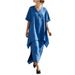 Women's Casual V Neck Short Sleeve Top And Long Skirt Set Multi Color Cotton Blend New_ecoleips.com
