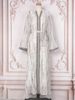 Verve Women's Muslim New Fashion Rhinestone Dress Abaya_ecoleips.com