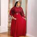 Elegant Long Sleeve Pleated Sequin Evening Dress – Maxi Dress For Autumn/Winter_ecoleips.com