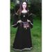 2023wish And American Classical Medieval Central European Party Long Sleeve Round Neck Slim Fit Women's Dress_ecoleips.com
