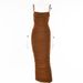 Women Glamorous Figure‑Flattering Long Dress With Backless Cut, Waist‑Cinching Silhouette & Ruched Details_ecoleips.com