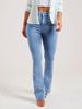 K New Slim Fit Elastic Fashionable Light Colored Bell Bottom Pants For Women Jeans_ecoleips.com