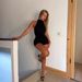 Women's Clothing Women's Sexy Solid Color Halter Neck Jumpsuit Shorts Tie Waist Sleeveless Backless Fashionable Clothing_ecoleips.com
