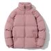 Korean Style Slim Stand Collar Jacket – Unisex Winter Coat (Black, Pink, White, Blue, M-5XL)_ecoleips.com