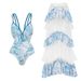 Women's Clothing One Piece Swimsuit Hot Spring Resort Beach Swimwear_ecoleips.com