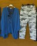 Women's Clothing Fashion Temperament Leisure Suit Camouflage Trousers Two Piece Suit_ecoleips.com