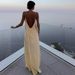 Women's Clothing Satin Suspender Skirt Sexy Backless Long Dress Female Style Hollow Sleeveless Long Skirt_ecoleips.com
