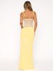 TARUXY Lace Splice Spaghetti Strap Dress Women's Lace Up Waist Hollow Sexy Slim Long Dress Summer Beach Party Sleeveless Dress_ecoleips.com