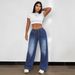 Women's Clothing New Spring And Autumn Slim Casual Elastic Pants Straight Trousers_ecoleips.com