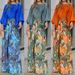 Women's Clothing Summer New Women's Suit Lantern Sleeve Loose Top Printed Wide Leg_ecoleips.com