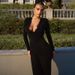 2025 Autumn New Fashion Slim Waist Twist Solid Color Long Sleeve Dress For Women Wholesale_ecoleips.com