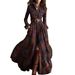 Plus Size Women's French Retro Plaid Slimming Dress With Free Belt Irregular New Arrival From_ecoleips.com