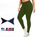 European And American High-waisted Tummy Control Leggings, Women's 1XL-5XL Soft Nude-feel Plus-size Yoga Pants_ecoleips.com