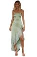Women's Clothing Wear Tassel Irregular Sling Solid Color Dress Backless Lace Low_ecoleips.com