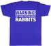 Women's T-Shirts Warning May Start Talking About Rabbits Mens Womens T-Shirt_ecoleips.com