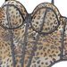 Women's Clothing Sexy Leopard Dot Pattern Splicing Bra Suspenders High End Inner Mesh Lace See Through Outer Wear Herringbone Bra_ecoleips.com