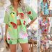 Diyun 2025 Autumn Winter Women's Fashion European And American Bohemian Casual Vacation Style Color-Block_ecoleips.com