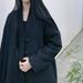 girl Artistic Jacket Padded Vintage Zen Style Linen Long Cotton Coat 4 Colors_ecoleips.com
