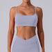 Europea Ad America Cross-Border Tight Twist Kot Beautiful Back Gathered Fitess Sports Bra Brushed Yoga Top For_ecoleips.com