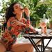 Bikini One Piece Swimsuit 2025 Floral Print Retro Swimwear Women Swimsuit Bathing Suit Beachwear Monokini Female Swimming Suits_ecoleips.com