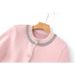 Women's Clothing New autumn and winter wool blend diamond button lady style knitted tops with chain round neck temperament sweater small coat trend_ecoleips.com