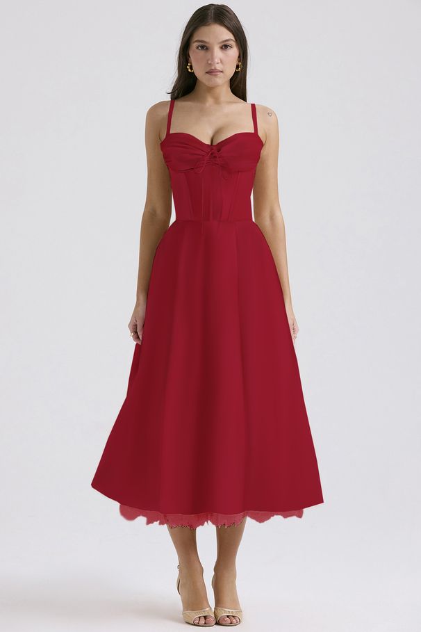 European And American Cross Border Temperament Floral Series French Summer Suspender Gentle Style Dress Slim Floral Suspender Long Dress_ecoleips.com